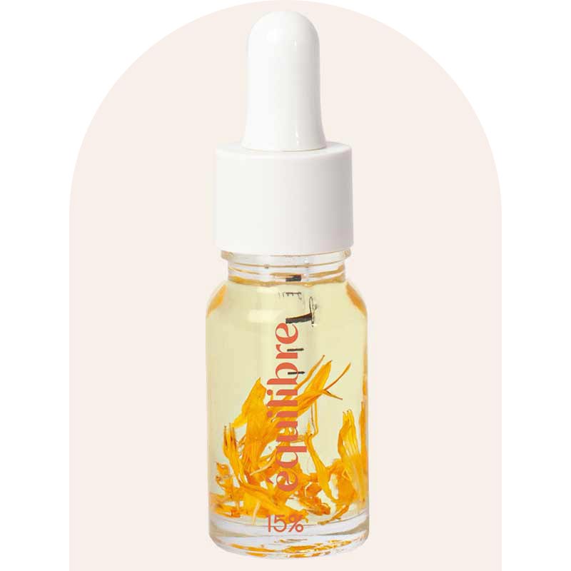 Huile CBD 15% et fleurs de calendula - Equilibre