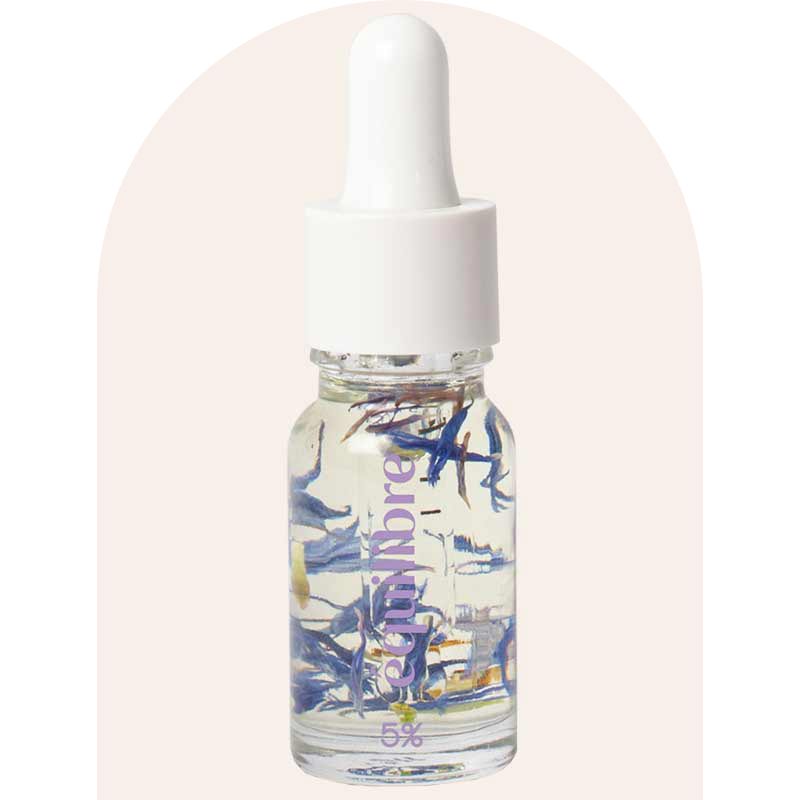 Huile CBD 5% et fleurs de bleuet - Equilibre