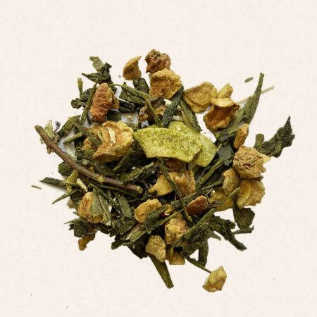 Thé vert BIO, coco, et fleurs de CBD