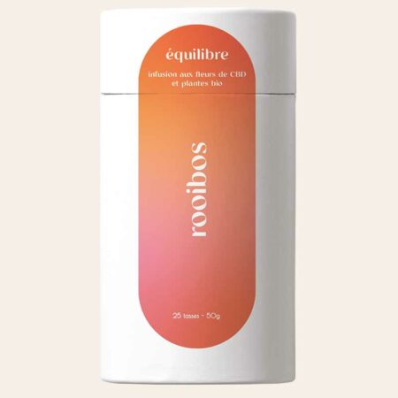 Infusion de Rooibos bio et fleurs de CBD