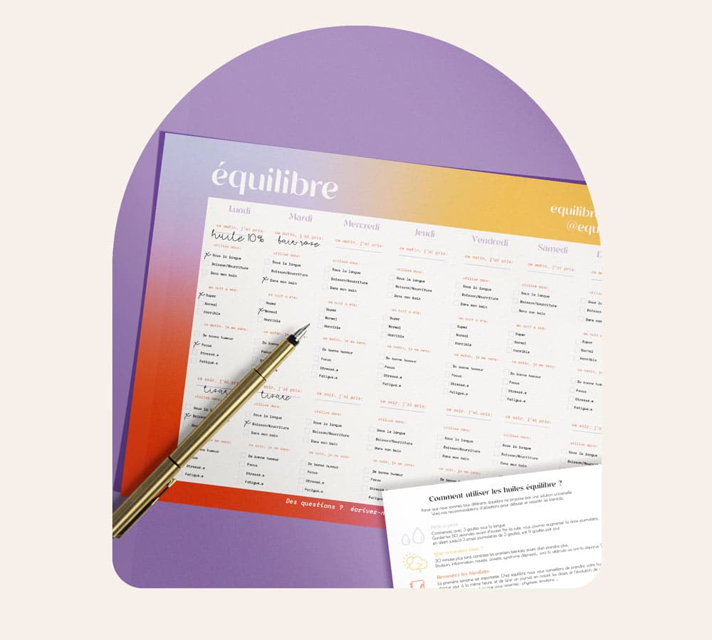 le journal de suivi Equilibre